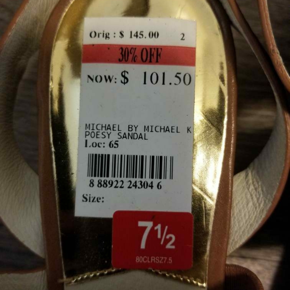 MK poesy sandal